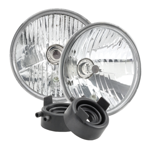 72002 Narva H4 7" (178mm) 12V 60/55W High/Low Beam Free Form Halogen Headlamp Co