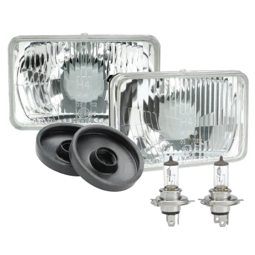 72068 Narva H4 165 x 100mm 12V 60/55W Globes High/Low Beam Halogen Headlamp Conv