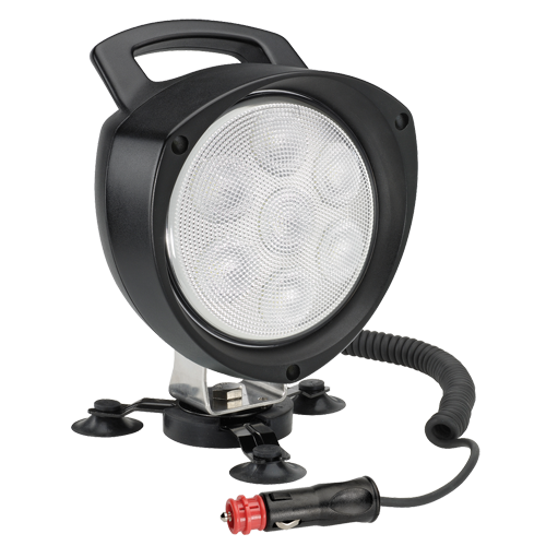 72474M Narva 9-33 Volt Senator II L.E.D Work Lamp Flood Beam with Magnetic Base