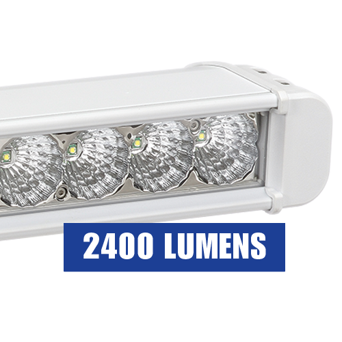 72736W Narva 9-33 Volt High Powered L.E.D Work Lamp Marine Flood Beam - 2400 Lum