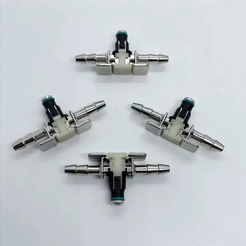 CRIN Diesel Fuel Injector Return Line Kit Steel Connector Joints for VW Audi TDI 2.0L