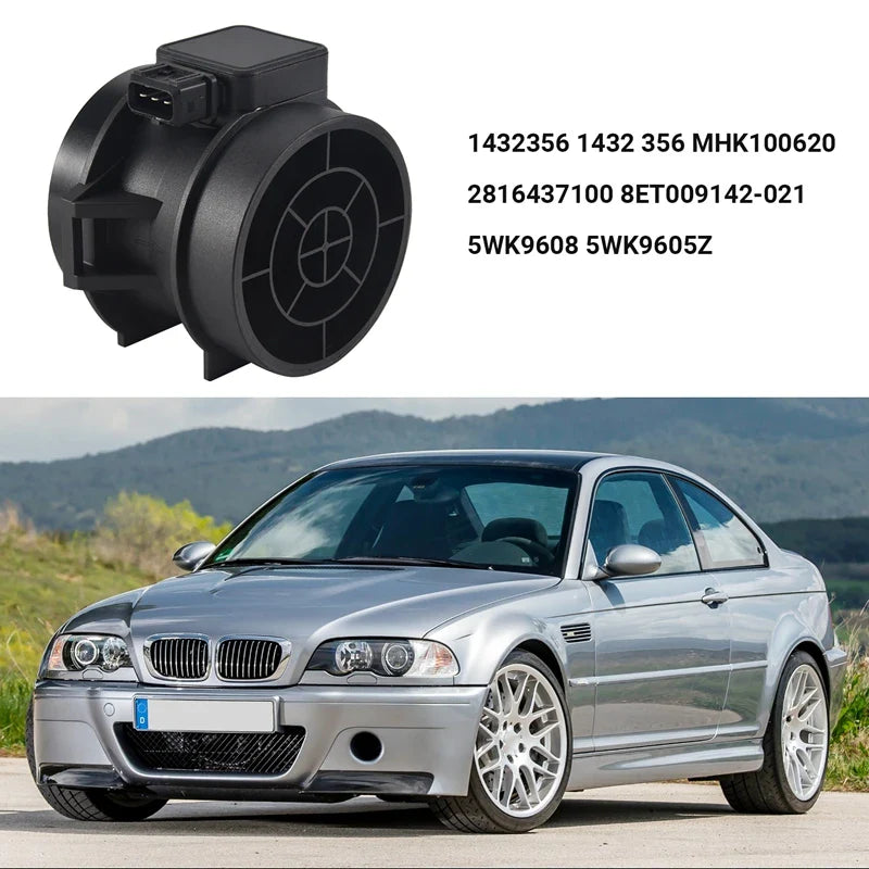 For-BMW 99-06 323 325 328 E46 3 Series 325I 5WK9605 Mass Air Flow Sensor Meter