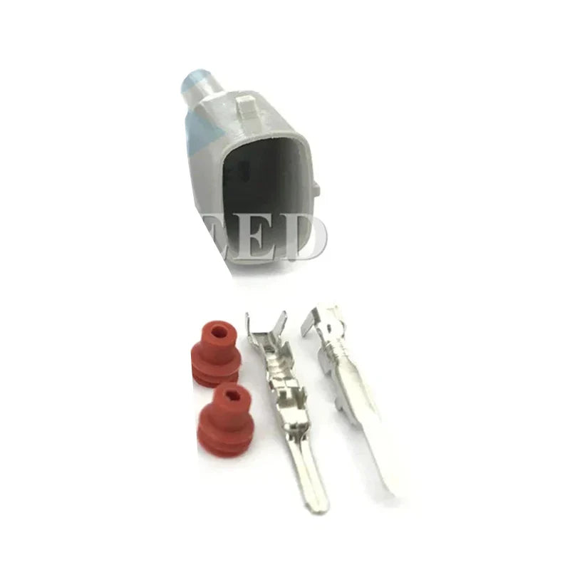 2 Sets 2 Pin AC Assembly 6189-0611 90980-11875 Female Male Knock Sensor Connector Fuel Injector Socket For Toyata Corolla