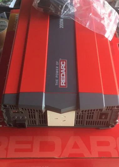 REDARC Pure Sine Wave Inverter 24V 2000W R-24-2000RS - 24 Volt