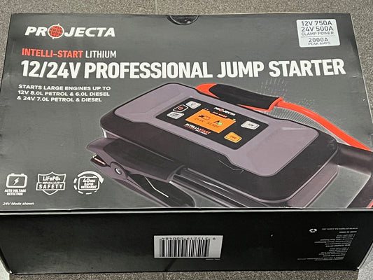 Projecta 12/24V 2000A Intelli-Start Lithium Jump Starter and Power Bank - IS2000