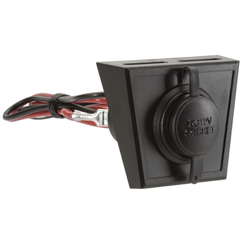 81028BL Narva Accessory Socket with Optional Mounting Panel