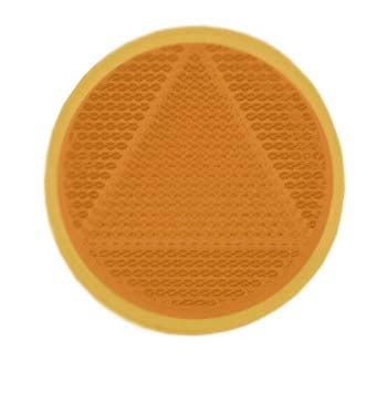 84006/50 Narva Amber Retro Reflector 65mm Diameter with Self Adhesive