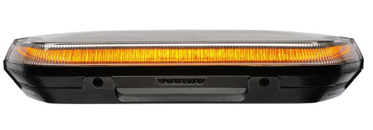 Narva Aerotech LED Light Box Amber/Clear 10–80V Low Profile – 85017AC Permanent Mount