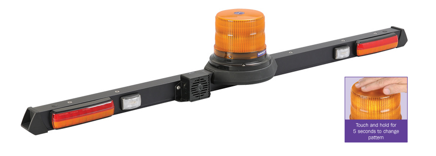 85082A Narva 12/24 Volt L.E.D Strobe Mine Bar - 1.2m