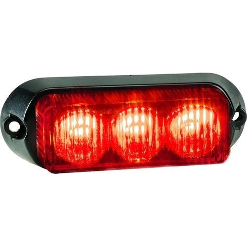 85210R Narva 12/24V High Powered L.E.D Warning Light Red 3 x 1 Watt L.E.Ds