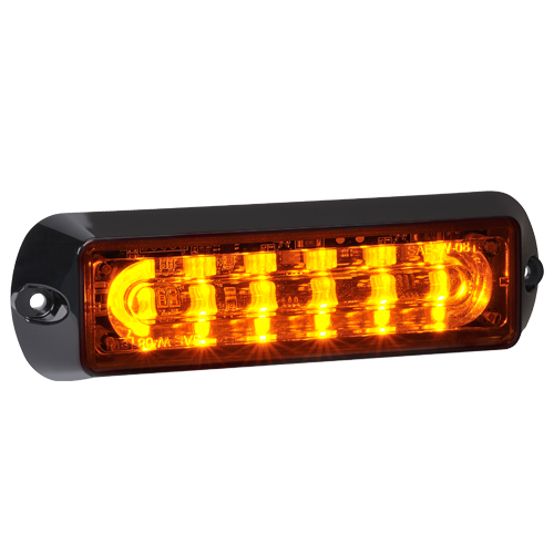 85218A Narva 12/24V High Powered L.E.D Warning Light Amber 6 x 1 Watt L.E.Ds