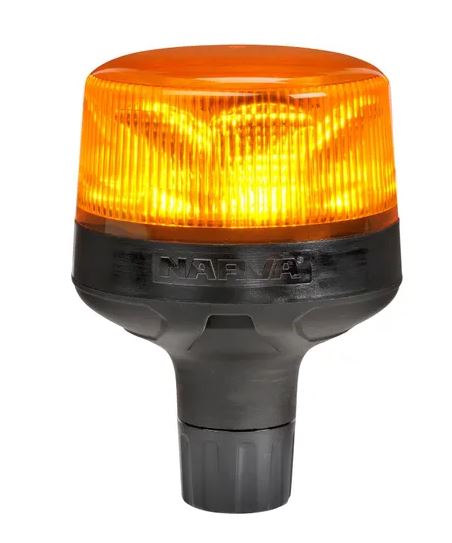 Narva 85256A-1 Eurotech II LED Strobe Rotator Amber 9–33V SAE Class 1 Pole Mount