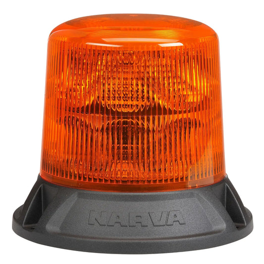 Narva 85268A Eurotech HD LED Strobe Rotator Amber 9–33V SAE Class 1 Flange Base