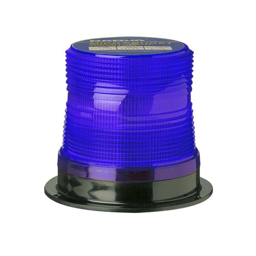 85350B Narva 12-80 Volts Single Flash Sonically Sealed Strobe Light Blue Flange