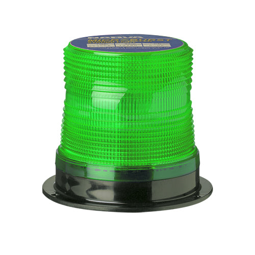 85360G Narva 12-48 Volts Double Flash Sonically Sealed Strobe Light Green Flange