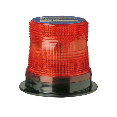 85360R Narva 12-48 Volts Double Flash Sonically Sealed Strobe Light Red Flange B