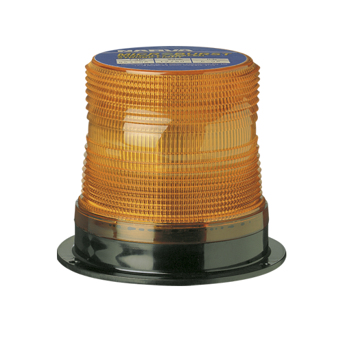 85360A Narva 12-48 Volts Double Flash Sonically Sealed Strobe Light Amber Flange