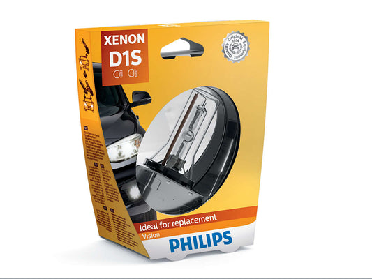 1PC PHILIPS OEM Factory Colour D1S XENON HID Bulbs FOR VW BMW Mercedes AUDI
