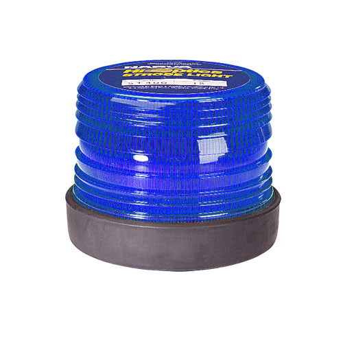 85444B Narva 12-48 Multi-Voltage Hi Optics Double Flash Strobe Light Blue Flange