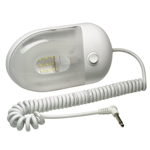 86924 Narva 12 Volt L.E.D Bunk Lamp with Off / On Switch Mounting Clamps Plug an