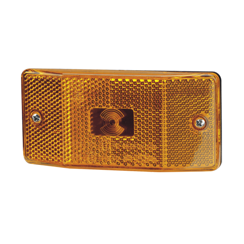 87140 Narva Side Marker Lamp Amber with In-built Retro Reflector