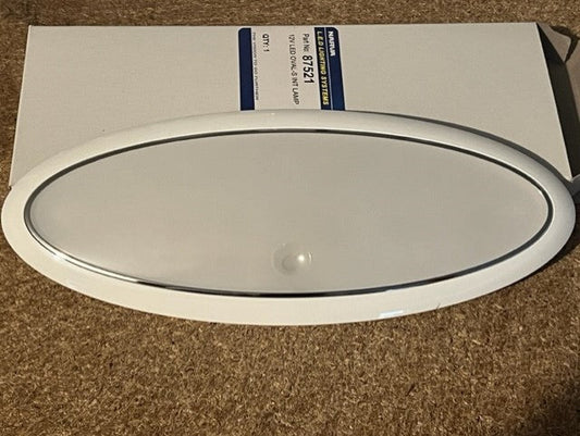 Narva 12 Volt Oval Saturn Oval LED Interior Lamp With Touch Switch 87521