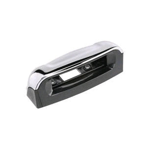90897 Narva Chrome/Black Licence Plate Lamp Housing