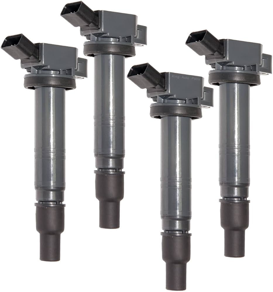 4 IGNITION COILs for TOYOTA 4RUNNER CAMRY HIACE RAV4 HILUX 9091902248 DENSO