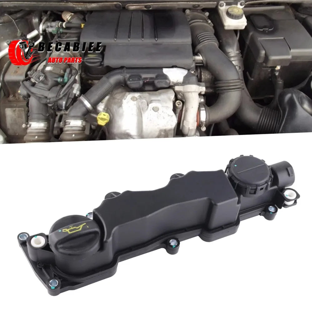 0248L1 Rocker Cover Engine Valve Gasket Kit & Gasket For Citroen Peugeot 1.6 HDI Berlingo C2 C3 C4 C5 Xsara 207 307 Valve Covers