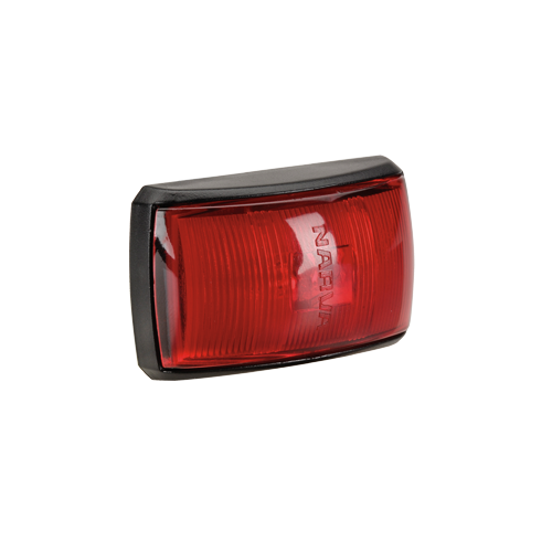 91432BL Narva 10-33 Volt L.E.D Rear End Outline Marker Lamp (Red) with Black Def