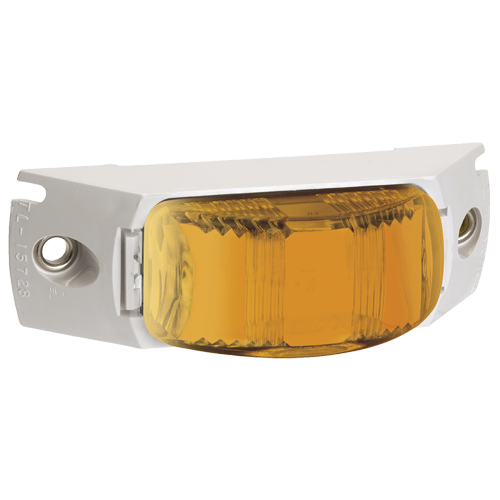 91628 Narva 9-33 Volt L.E.D Front End Outline Marker Lamp (Amber) with White Hea