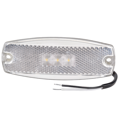 91704 Narva 9-33 Volt L.E.D Front End Outline Marker White Lamp with In-built Re