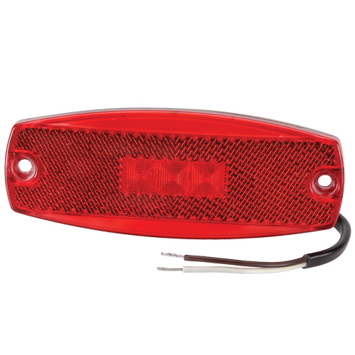 91708 Narva 9-33 Volt L.E.D Rear End Outline Marker Red Lamp with In-built Retro