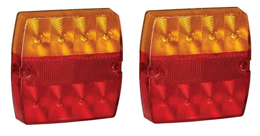 NARVA 12V MODEL 34 LED SLIMLINE STOP/TAIL DIRECTION INDICATOR LAMP (SQUARE) 0.5