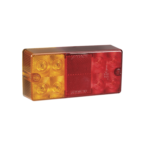 93606BL Narva 12 Volt L.E.D Rear Stop/Tail, Direction Indicator with Licence Pla