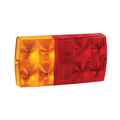 93636BL Narva 9-33V L.E.D Slimline Rear Stop/Tail, Direction Indicator with Lice