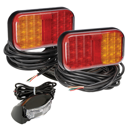 94142TP Narva 9-33 Volt L.E.D Submersible Trailer Lamp Pack with 9m of