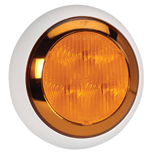94335W Narva 9-33 Volt L.E.D Rear Direction Indicator Lamp (Amber) with Chrome R