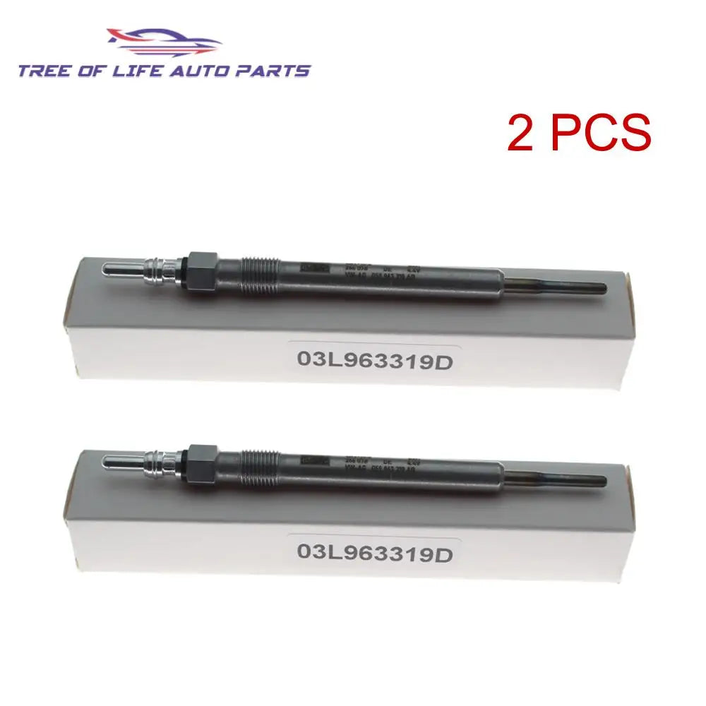 1/2/4 For Audi Q5 Q7 Porsche Cayenne VW Touareg GLOW PLUG SET 4.4V Genuine No.: 059963319S 059963319E 059998319 95817032090