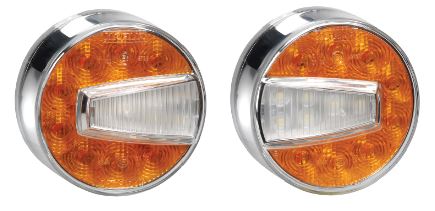 Narva 95004 & 95006 12V LED Bull Bar Indicators w/ Park Lamp Left + Right Side