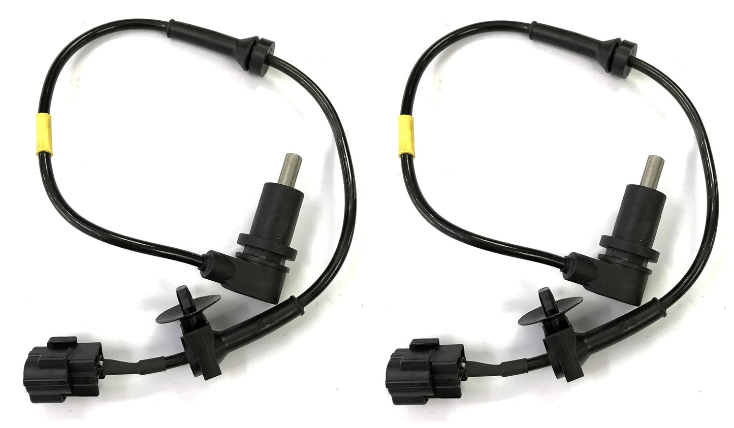 2 x Rear ABS Wheel Speed Sensor for Daewoo Kalos T200 2003 - 2004 1.5