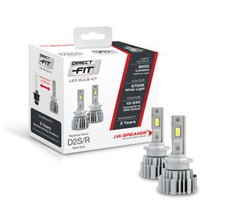 Narva Direct Fit 12/24V LED Bulb Kit D2S/D2R Xenon HID Replacement 5700K 4500Lm – 999000D2