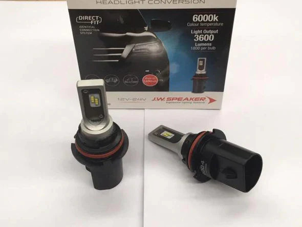 HB1 9004 JW Speaker LED GLOBE - BUILT IN CANBUS pair L.E.D. 6000K 999016