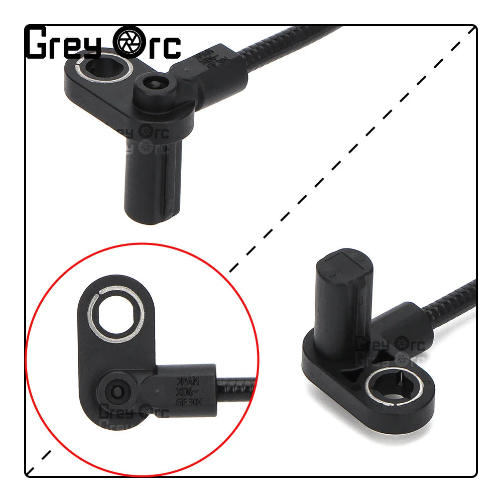 For Kawasaki Ninja ZX-4RR 2023+ ZX4RR 2023 Rear System ABS Sensor Cable Brake Wheel Speed Sensor Set Motorcycle Accessories