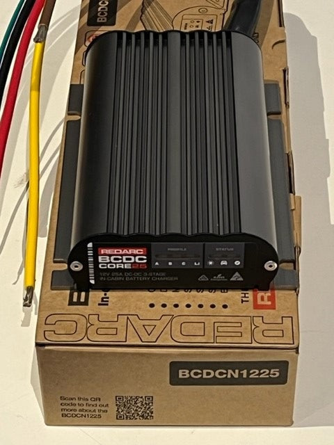 Redarc BCDC CORE IN-CABIN 25 amp DC BATTERY CHARGER BCDCN1225