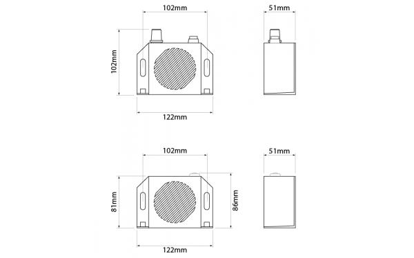 IONNIC BCVI-2 Duplex Kit Backchat Intercom System