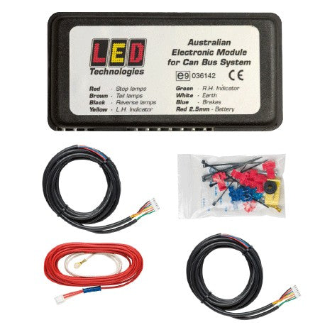 LED Autolamps CANBUSKIT 12-24 Volt Electronic Canbus Universal Wiring Kit