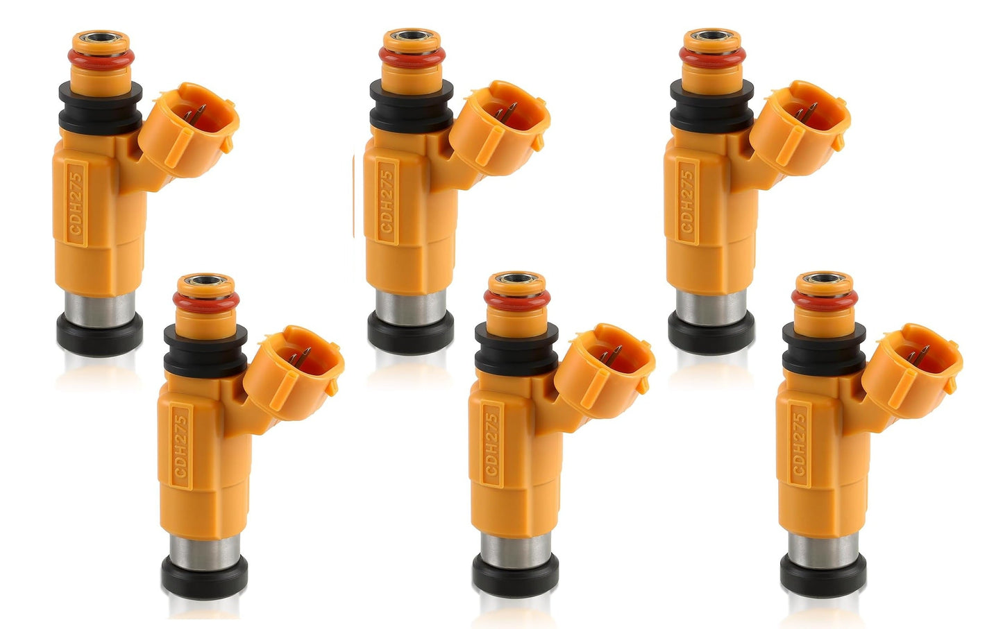 6 x Fuel Injectors CDH275 for Mitsubishi Magna TH TJ TL TW 6G74 3.5L V6