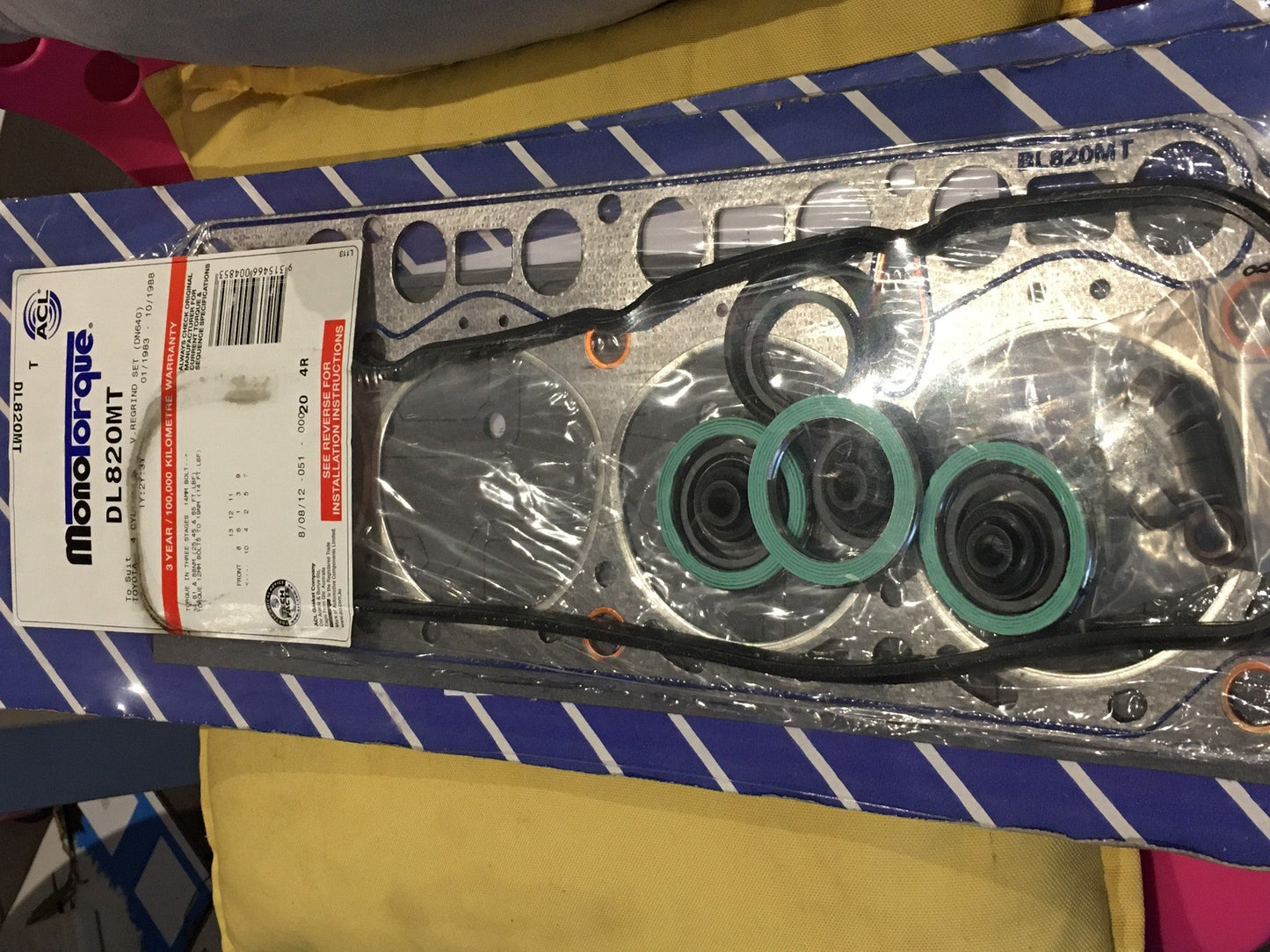 ACL VRS Head GASKET SET for TOYOTA HIACE YH60 YH61 HILUX YN55 YN56 YN57 2Y 3Y