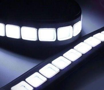 LED DRL Car Daytime Running Light Flexible COB 12V Head Lamp 20WATT